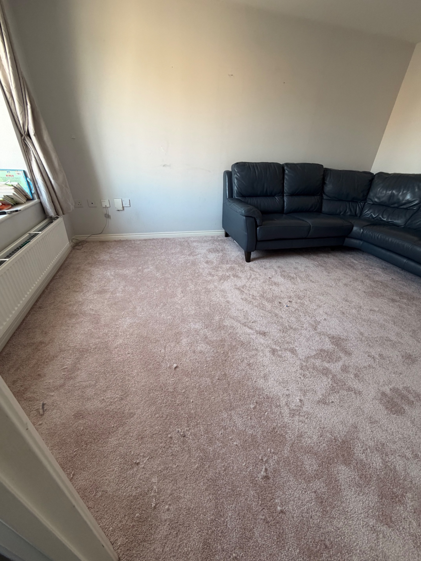 Beige lounge carpet